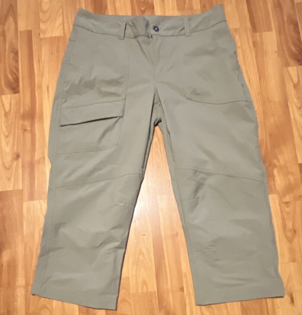 Columbia Women’s Beige Hiking Pants Size 10 Nylon/Elastane Stretch Blend 22 Long